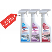 Акційний набір «Активна піна» Dast — для кухні, ванної та грилю (-25%) Акційний набір «Активна піна» Dast — для кухні, ванної та грилю (-25%)