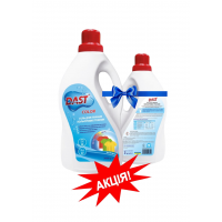 PROMOTIONAL OFFER: Purchase one gel for colored laundry TM DAST and get the second one at a 50% discount!