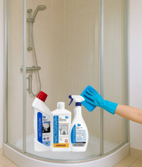 How to clean a shower cabin: how to remove limescale, rust and mold