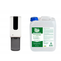 Promotion: Manorm Expert 5 L hand and surface disinfectant + 1.2 L contactless dispenser