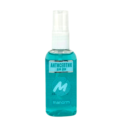 Hand antiseptic Manorm Malachite 50 мл