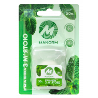 Dental floss with mint Manorm 50m