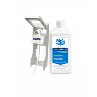 Акция: Антисептик НОР-экспресс 1 л + локтевой дозатор