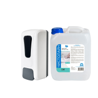 Акція: Мило Чистолайн Софт 5 л + механічний диспенсер 1 л (для мила)