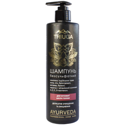 SULFATE-FREE shampoo DELICATE CLEANSING AND STRENGTHENING